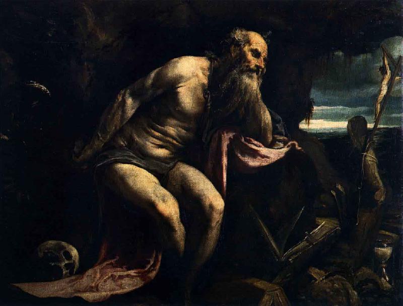 Jacopo Bassano St Jerome oil painting image